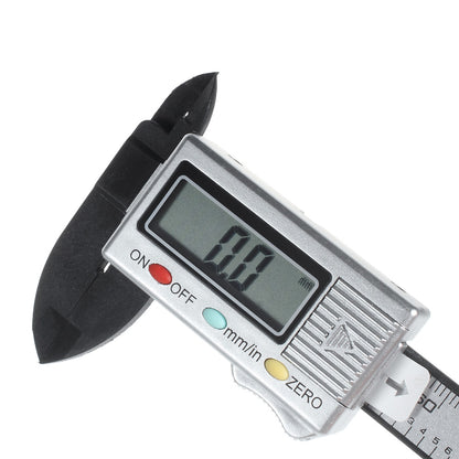 Carbon Fiber Composite Digital LCD Vernier Caliper 4-inch/100mm Measurement Tool