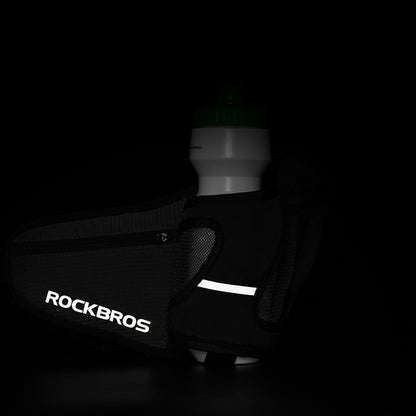 ROCKBROS Running Belt Waist Bag with Water Bottle Holder