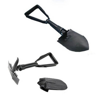 AOTU AT7571 Multi-functional Outdoor Folding Shovel Engineer Shovel for Camping Hiking