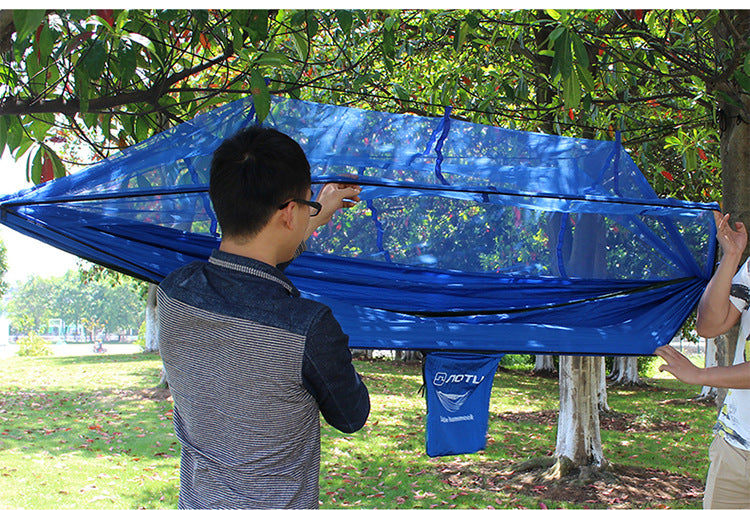 AOTU AT6730 Mosquito Net Outdoor Hammock Travel Bed Lightweight Hammock