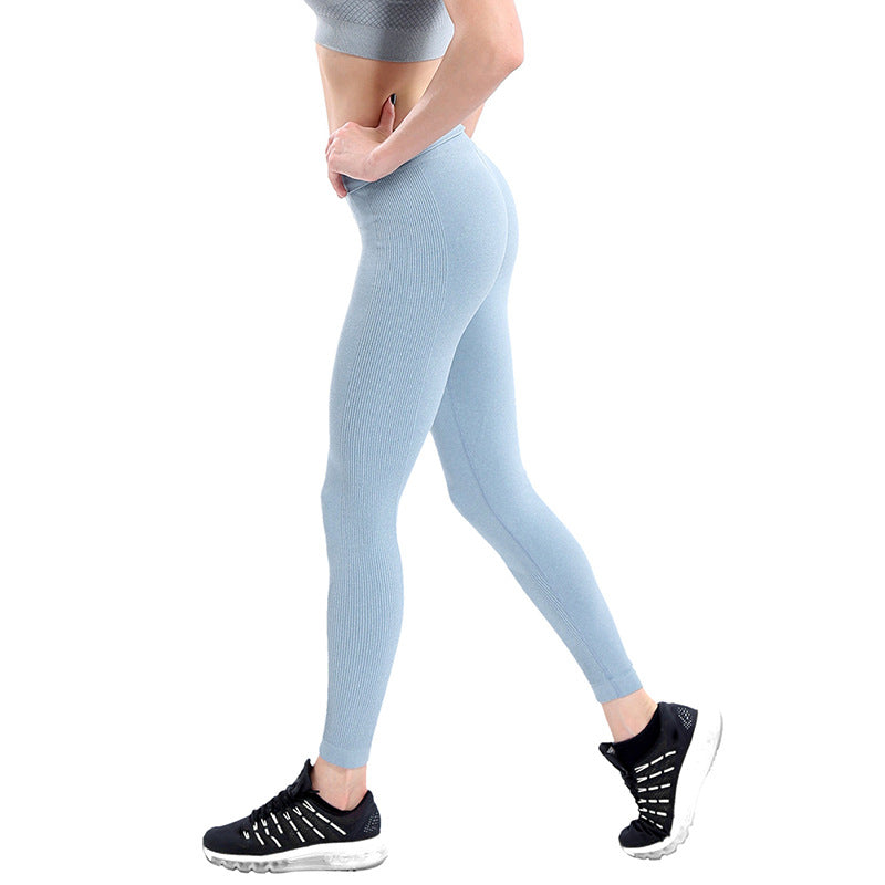 Women Yoga Pants High Elastic Fitness Sport Leggings Tights Slim Running Sports Pants