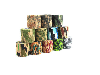 2Pcs/Set Camouflage Pattern Tape Self-adhesive Plaster Self-adhesive Tape