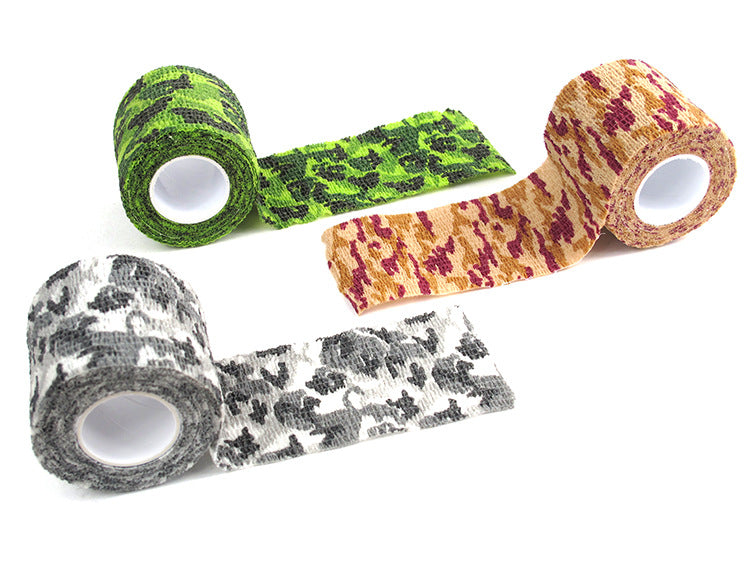 2Pcs/Set Camouflage Pattern Tape Self-adhesive Plaster Self-adhesive Tape