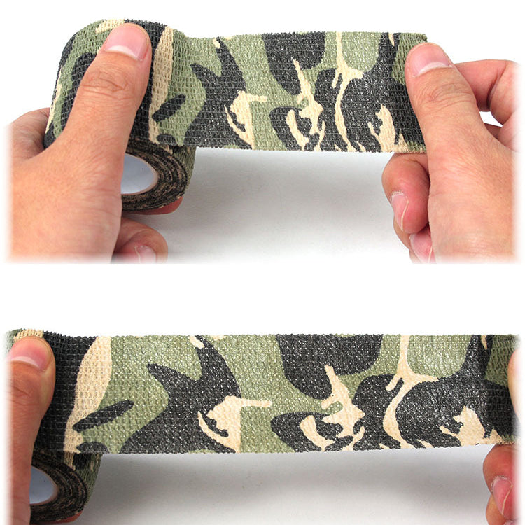 2Pcs/Set Camouflage Pattern Tape Self-adhesive Plaster Self-adhesive Tape