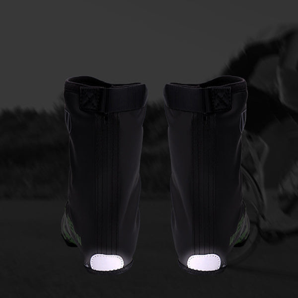 WHEEL UP Waterproof High Elasticity Highway Cycling High Boots Rain Warm Shoe Covers