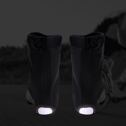 WHEEL UP Waterproof High Elasticity Highway Cycling High Boots Rain Warm Shoe Covers