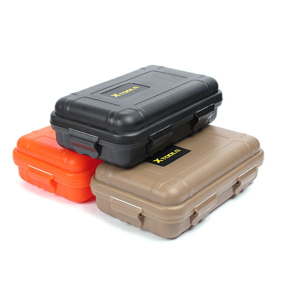 AOTU Outdoor Adventure Kit Plastic Waterproof Airtight Survival Case Container EDC Storage Box