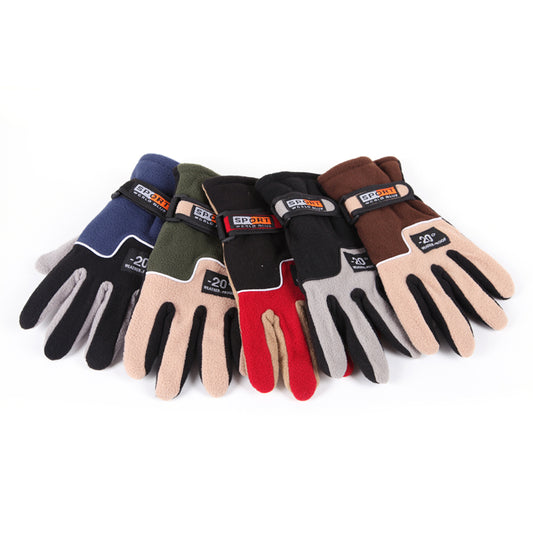 AOTU AT8806 Warm Winter Outdoor Skiing Hiking Sports Windproof Gloves (Random Color)