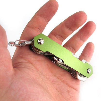 2PCS/Set AUTO Multifunctional Dual-end Aluminum Key Clip Key Chain