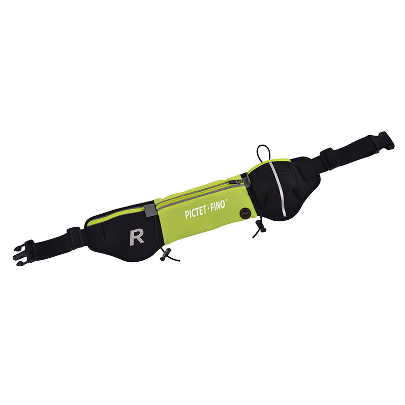 PICTET.FINO RH42 Zippered Waist Belt Bag for Traveling Running Jogging