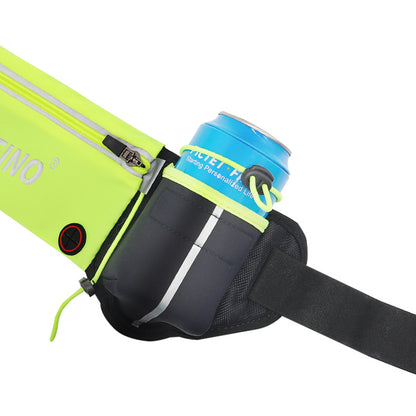 PICTET.FINO RH42 Zippered Waist Belt Bag for Traveling Running Jogging