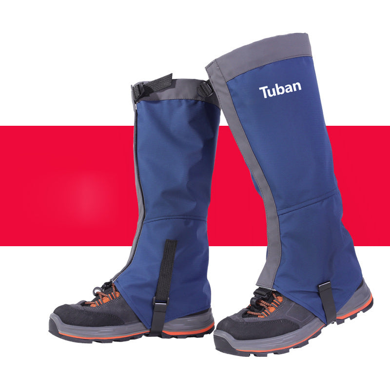 TUBAN Snow Gaiters Reinforced TPU Strap Breathable 420D Nylon Waterproof Boot Gaiters