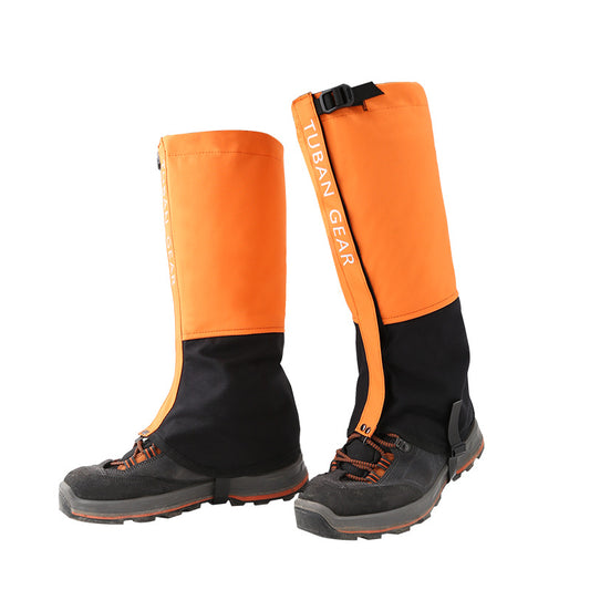 TUBAN Gear Reinforced TPU Strap Breathable 500D Nylon Waterproof Boot Gaiters