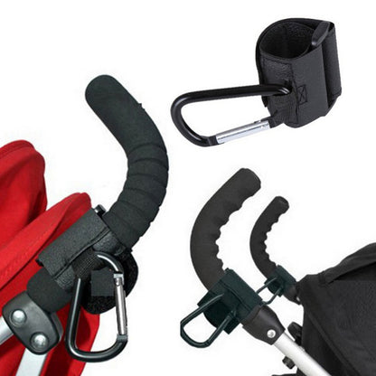 2 PCS Firm  + Aluminium Alloy Stroller Hook for Pram Baby Carriage