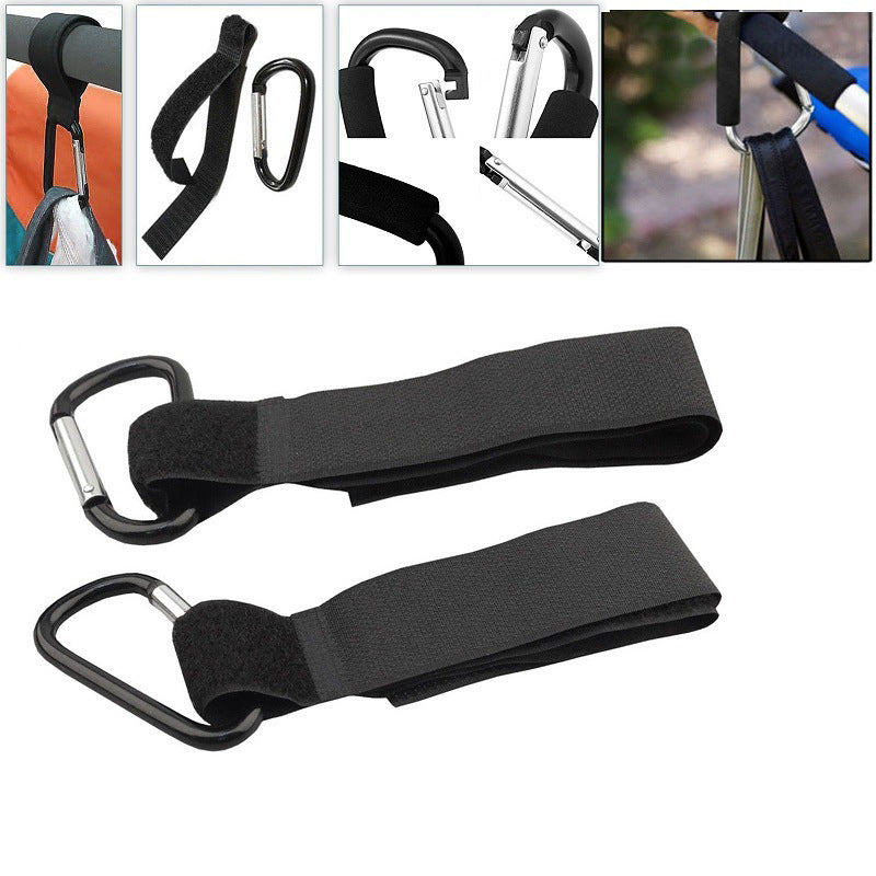 2 PCS Firm  + Aluminium Alloy Stroller Hook for Pram Baby Carriage