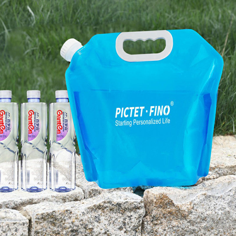 PICTET.FINO RH46 5L Water Carrier Collapsible Water Bag for Camping Hiking Picnic BBQ