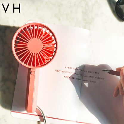 XIAOMI YOUPIN VH Adjustable Base Portable Handheld Fan 3 Wind Speed USB Rechargeable