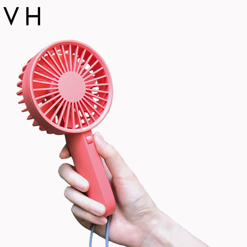 XIAOMI YOUPIN VH Adjustable Base Portable Handheld Fan 3 Wind Speed USB Rechargeable