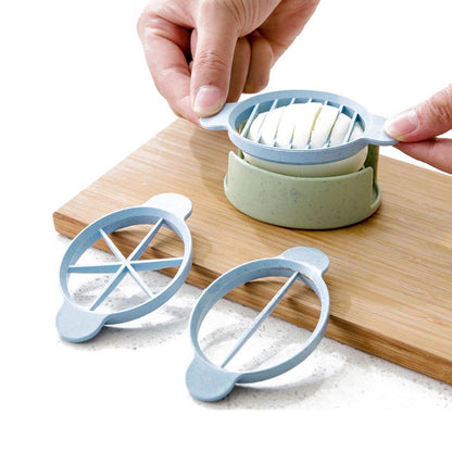 Multi-functional Wheat Straw Egg Slicers Cutter Food Divider Kitchen Utensils