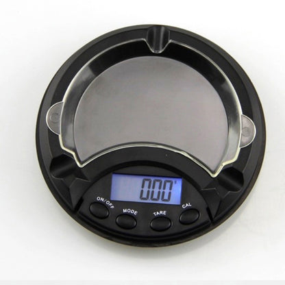 500g/0.01g Ashtray Shape Jewelry Digital Pocket Scale