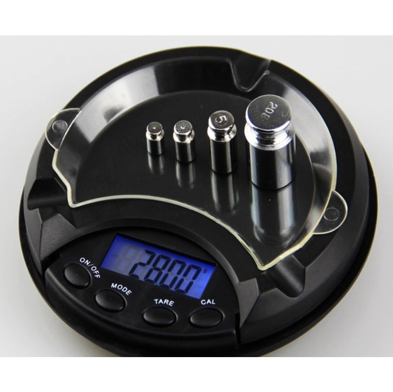 500g/0.01g Ashtray Shape Jewelry Digital Pocket Scale