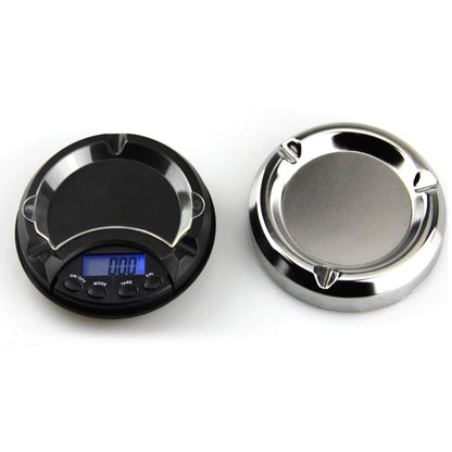 500g/0.01g Ashtray Shape Jewelry Digital Pocket Scale