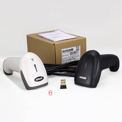 MJ-2030 Wireless One-dimensional Bluetooth 2.4GHz Barcode Scanner Fast Precise Scanning Image Reader