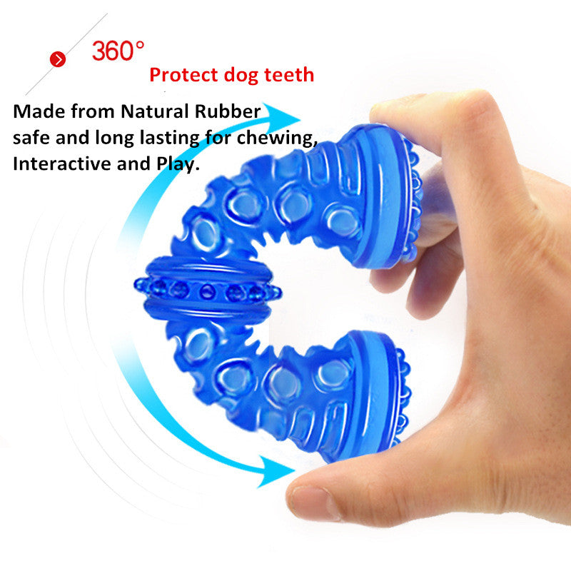 Durable TPR Molar Stick Teeth Cleaning Chew Toy for Pet Dog,  Size: 18 x 5cm (Large)