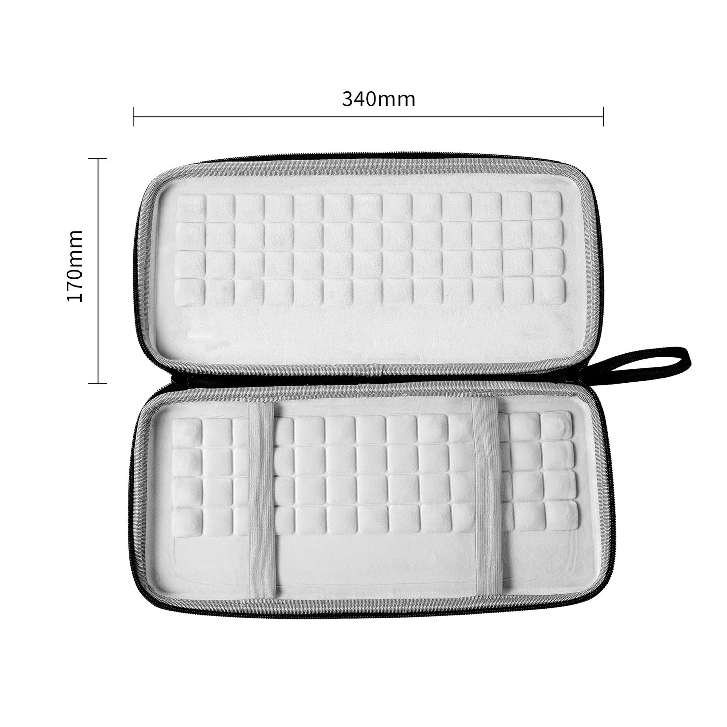 Portable Protective Storage Bag Carrying Case for Logitech POP Keys Mechanical Keyboard