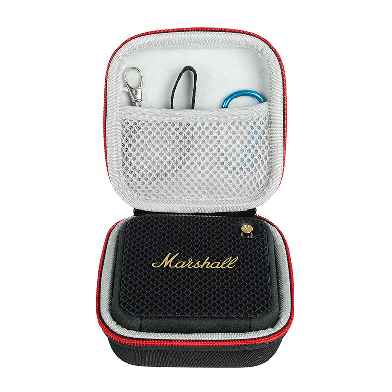 For Marshall WILLEN Wireless Bluetooth Speaker EVA Storage Bag Fleece Linning Portable Case