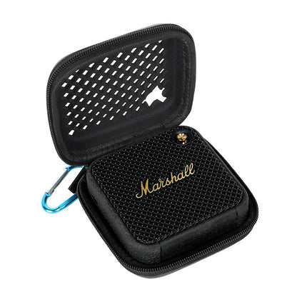 Hollow Carrying Case for Marshall WILLEN Bluetooth Speaker Anti-fall Zipper Storage Bag