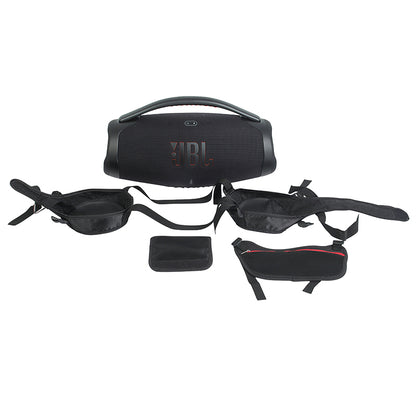 5Pcs / Set Protective Bag for JBL Boombox 3 / 2 / 1 Portable Speaker Travel Carrying Pouch with Shoulder Strap