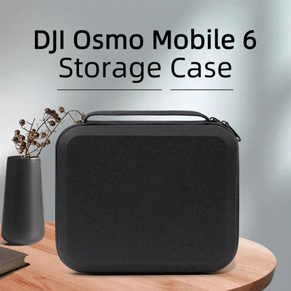 Portable Storage Bag for DJI OM 6, Handheld Gimbal Accessories Handbag Shockproof Carrying Case