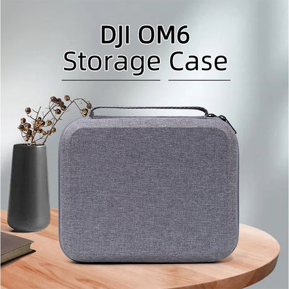 Portable Storage Bag for DJI OM 6, Handheld Gimbal Accessories Handbag Shockproof Carrying Case