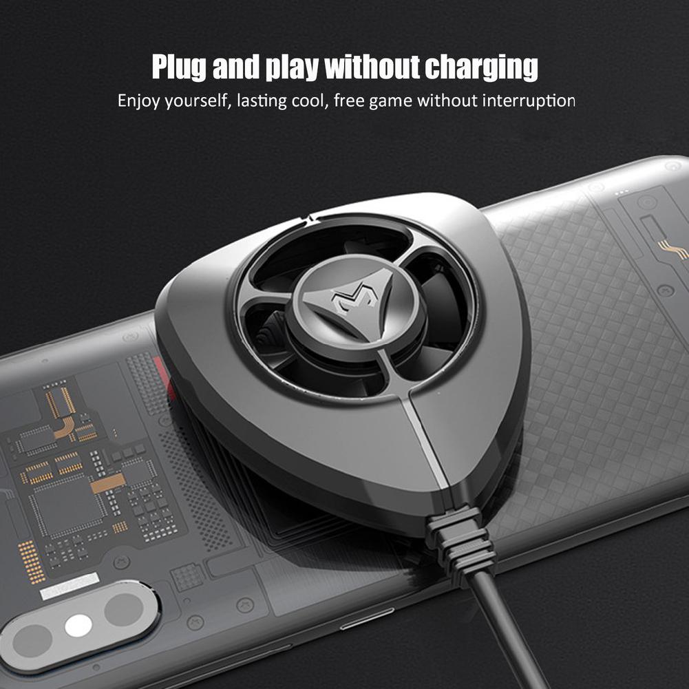 MEMO FL02 for Android iOS Mobile Phone Portable Radiator Heat Dissipating Phone Cooling Fan