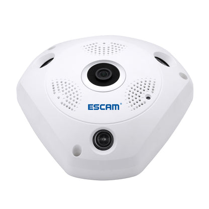 ESCAM Shark QP180 960P WiFi IP Camera 1.44mm Fisheye Lens Support VR APP