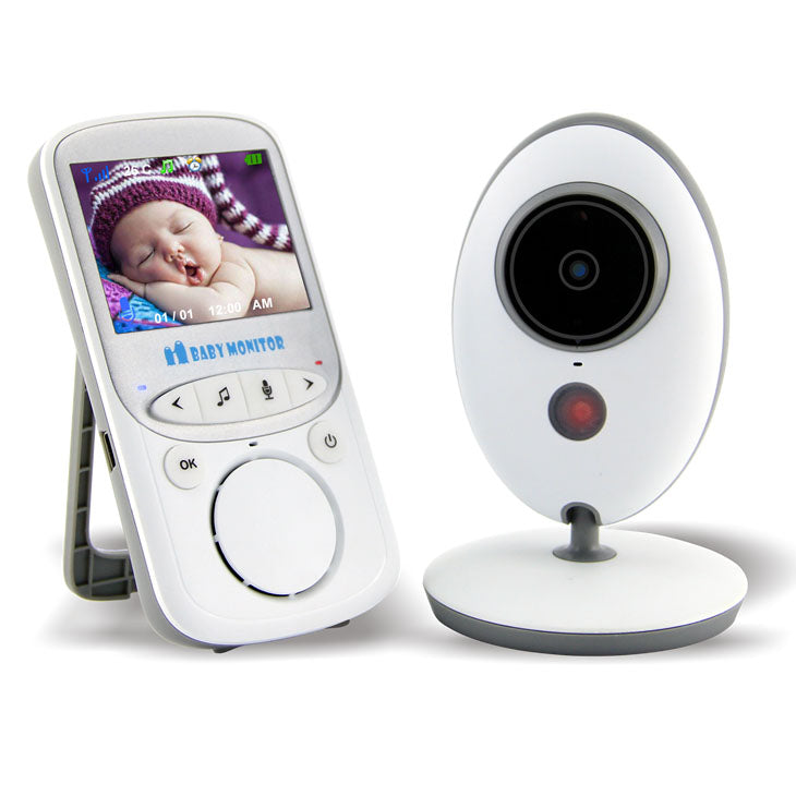 2.4-inch TFT LCD Video Baby Monitor Temperature Display with Night Vision and Two Way Voice Talk (VB605)