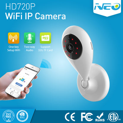 NEO WiFi Indoor IP Intelligent Wireless Mini Camera Home Security Camera Surveillance System