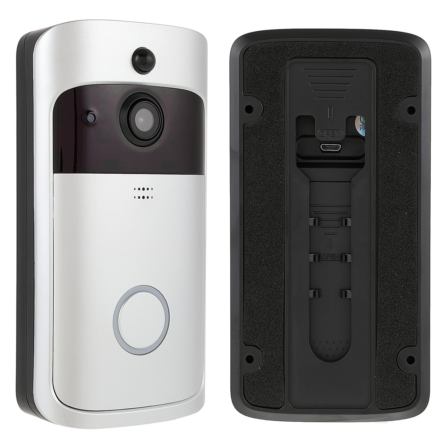 EKEN Video Doorbell 2 720P HD Wifi Camera Real-Time Video Support Two-Way Audio Night Vision