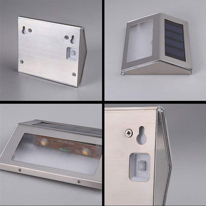 2Pcs/Set YOUOKLIGHT YK6411 White LED Solar Stairs Light