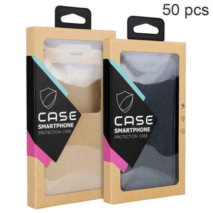 Customizable 50Pcs/Set Kraft Paper Package Box for iPhone 6s Plus/6 Plus Cases