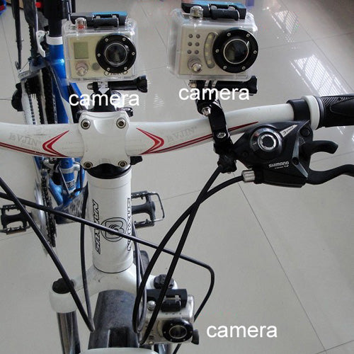 Bike Bicycle Camera Handlebar Bar Mount Holder for Gopro Hero 3+ / 3 / 2 / 1