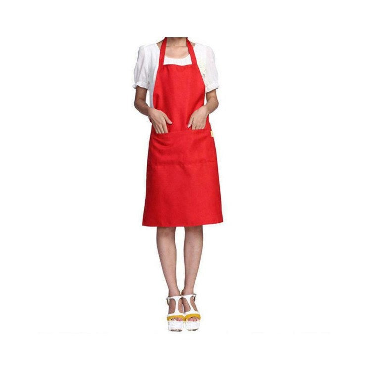 Home Kitchen Simple Stylish Pure Color Apron