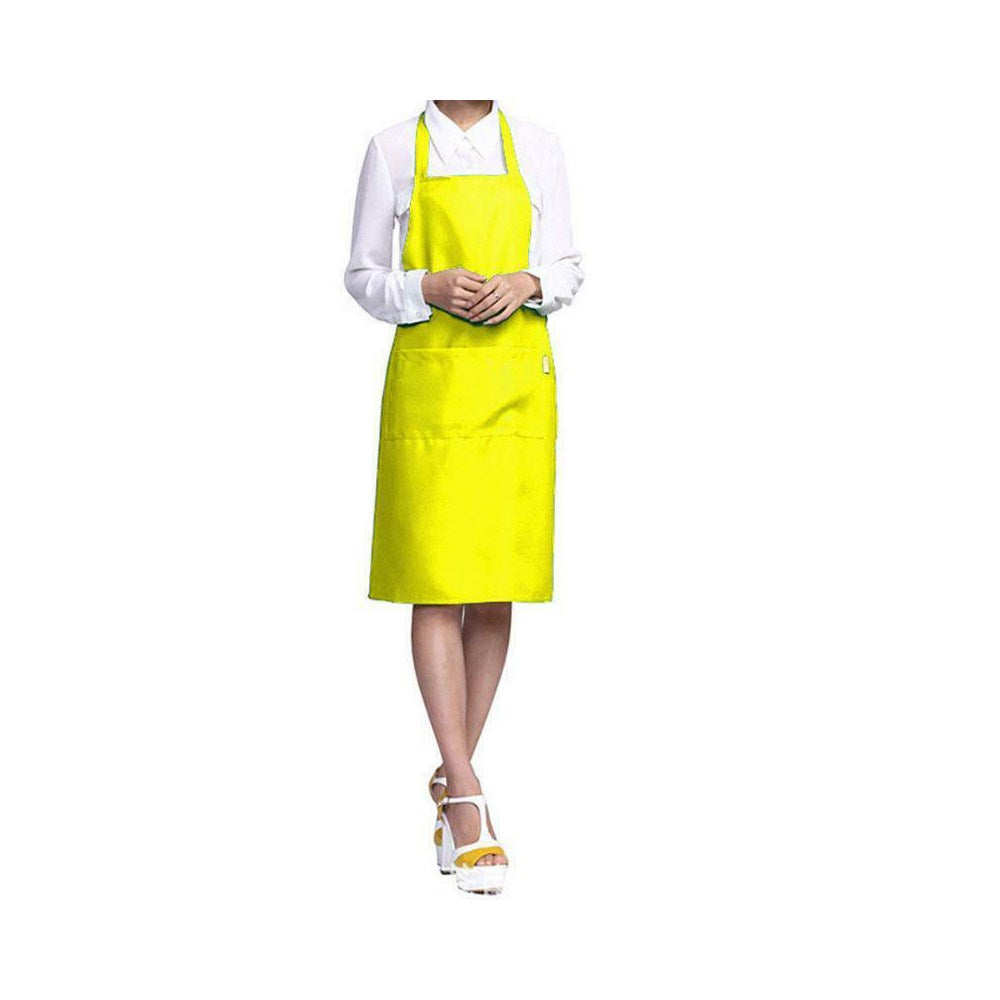 Home Kitchen Simple Stylish Pure Color Apron