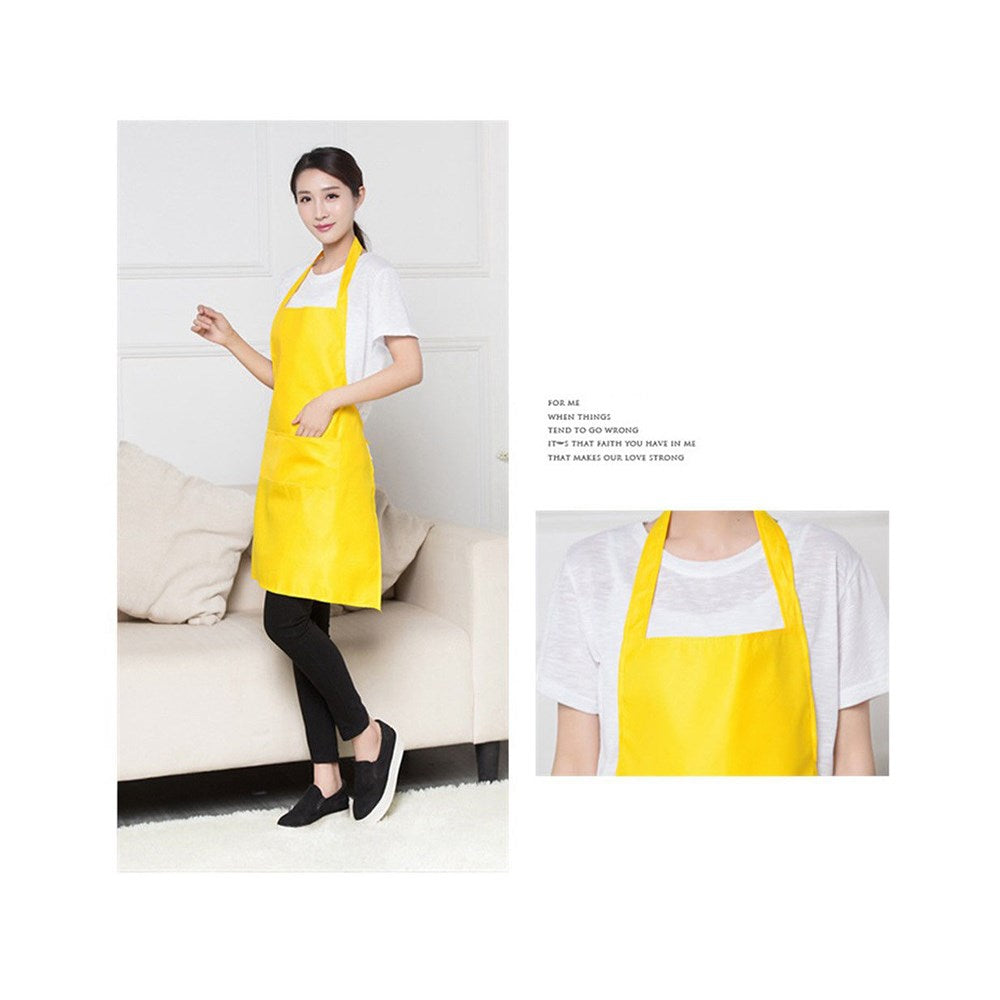 Home Kitchen Simple Stylish Pure Color Apron