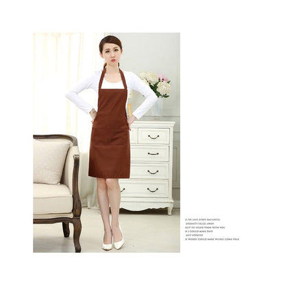 Home Kitchen Simple Stylish Pure Color Apron