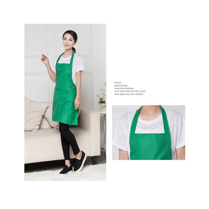 Home Kitchen Simple Stylish Pure Color Apron