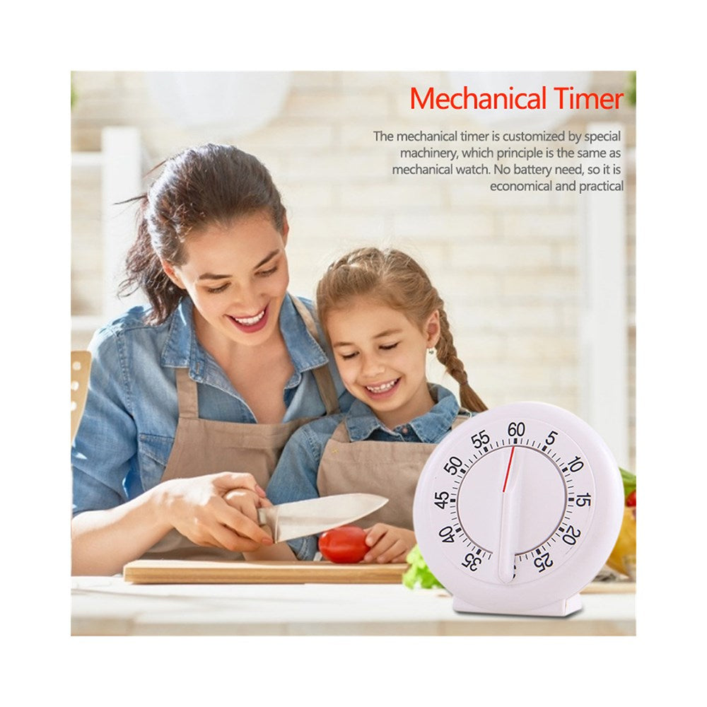 60 Minutes Mechanical Clocking Big Circle Pendulum Timer Reminder