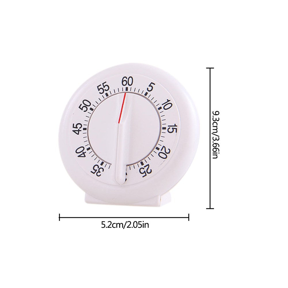 60 Minutes Mechanical Clocking Big Circle Pendulum Timer Reminder