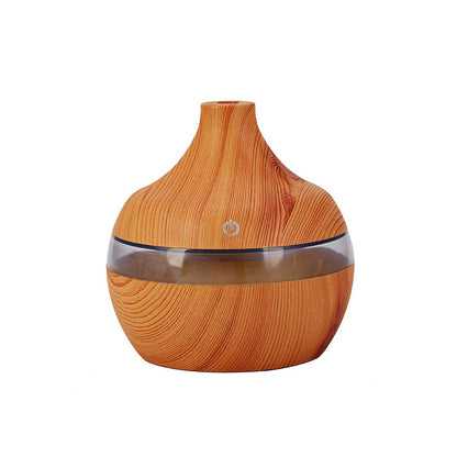 USB 300ml Diffuser with 7-color LED Light Aroma Air Ultrasonic Humidifier